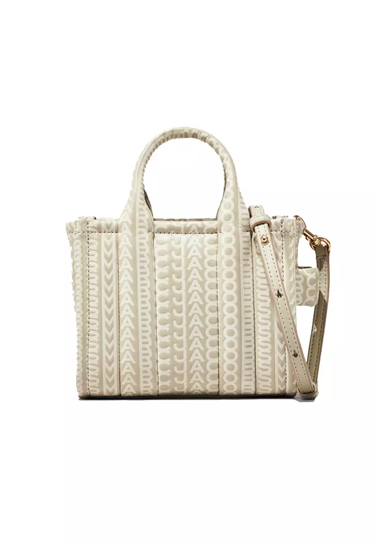 Marc Jacobs Marc Jacobs The Monogram Leather Mini Tote Bag