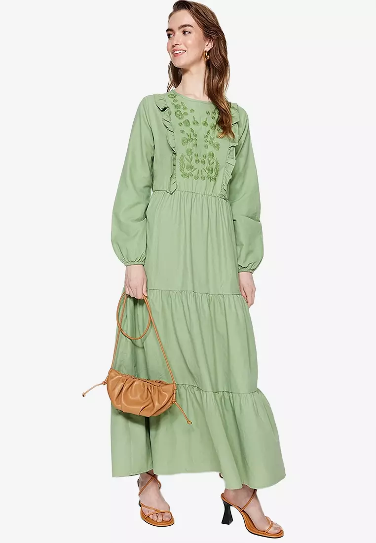 Full sleeve discount maxi gown