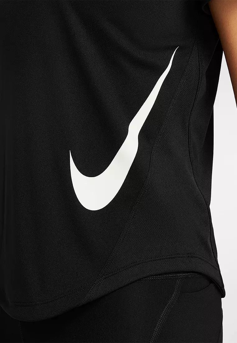 Tempo Swoosh Run Dri-FIT Short-Sleeve Running Top