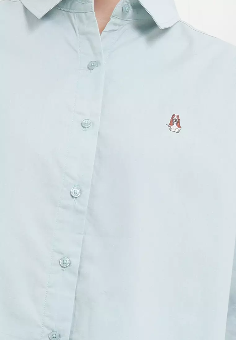 Letitia Solid Oversized Shirt