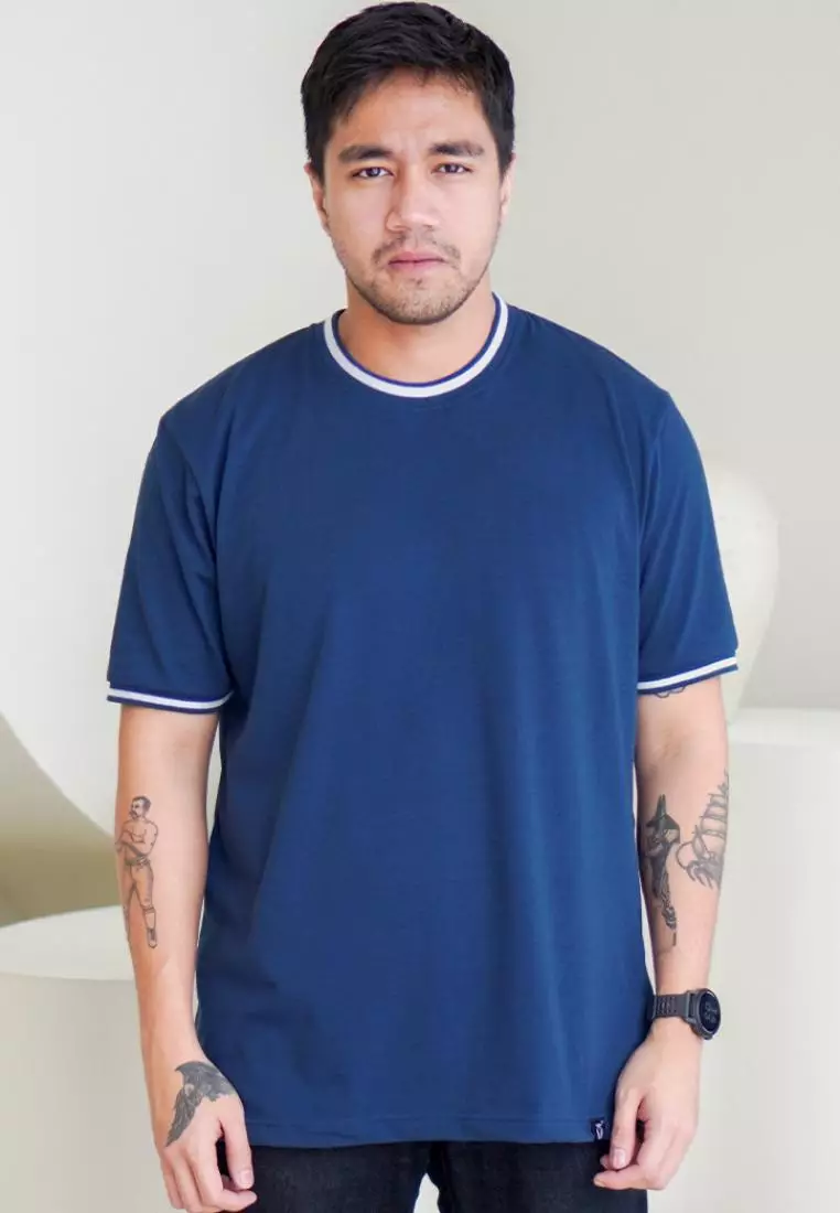 MATSUDA Kaos Polos Pria T shirt Relaxed Fit Oshu