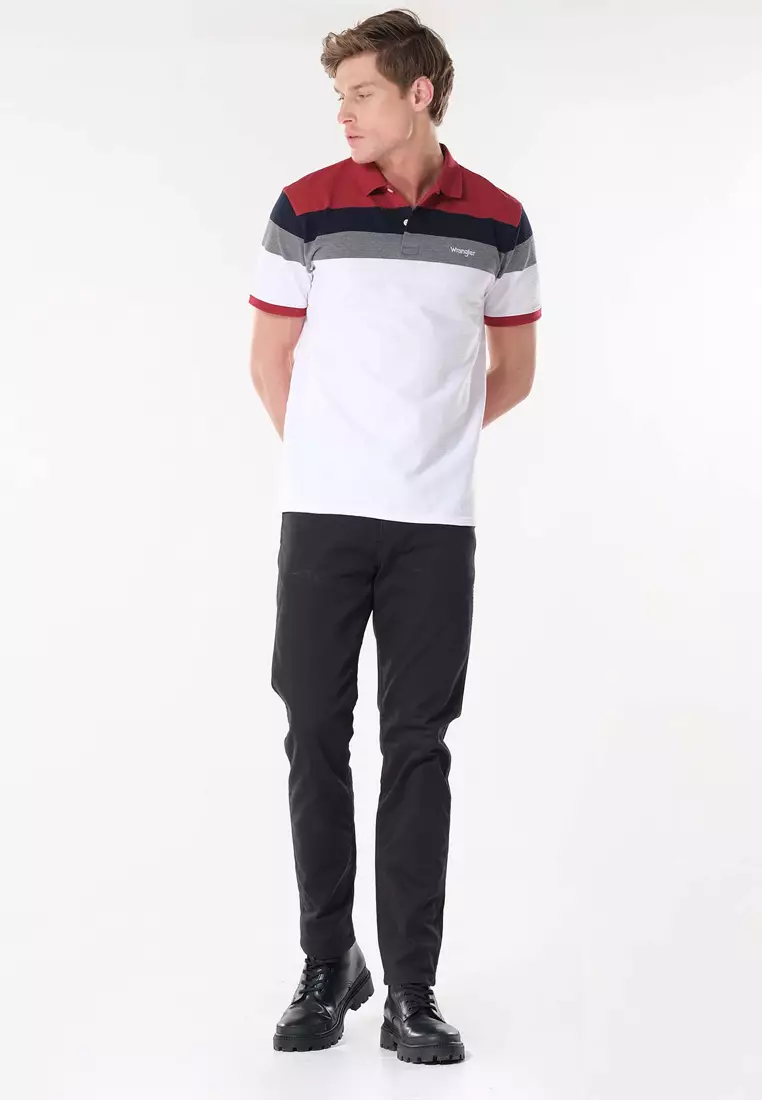 Texas Straight Colored Pants for Men in Black Color