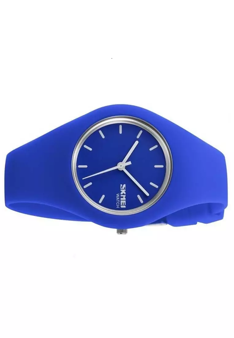 Jam Tangan Kasual Analog Wanita Waterproof Strap Tali Material Silicone SS11 ORIGINAL