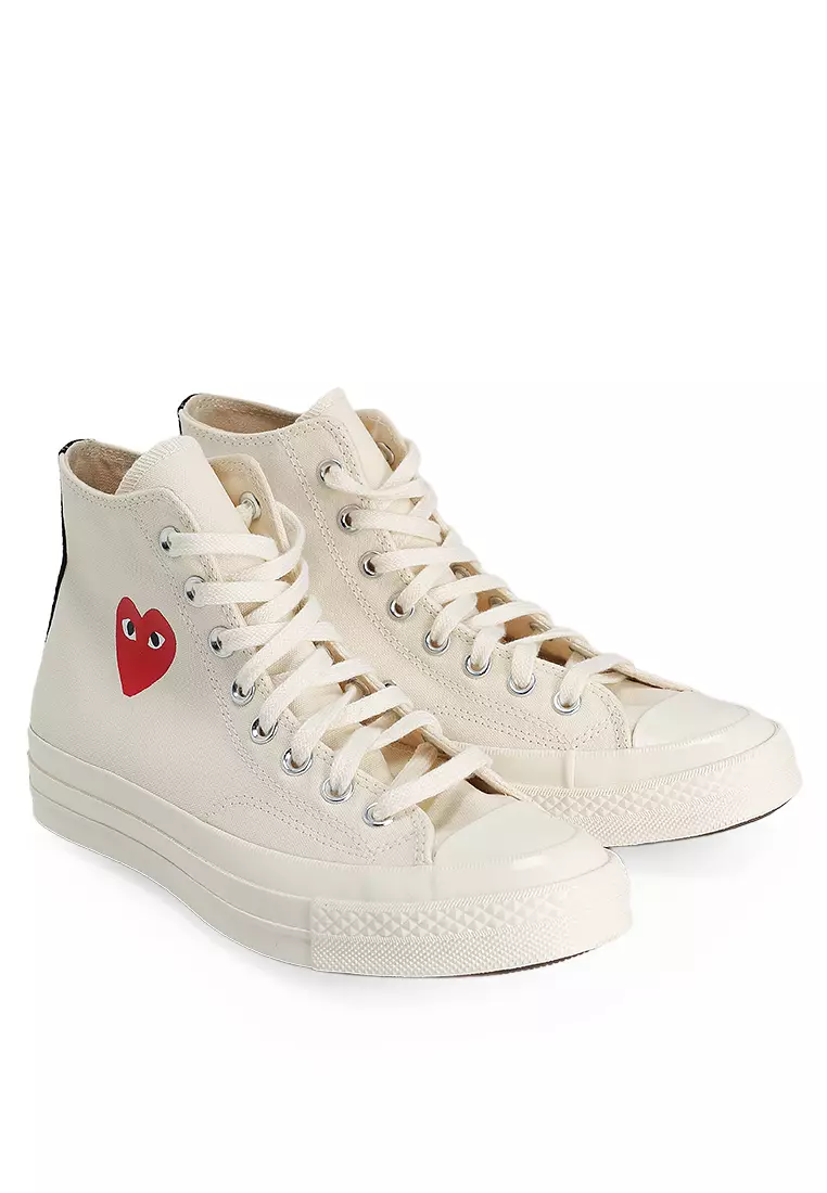Chuck 70 Single Heart High-Top Sneakers