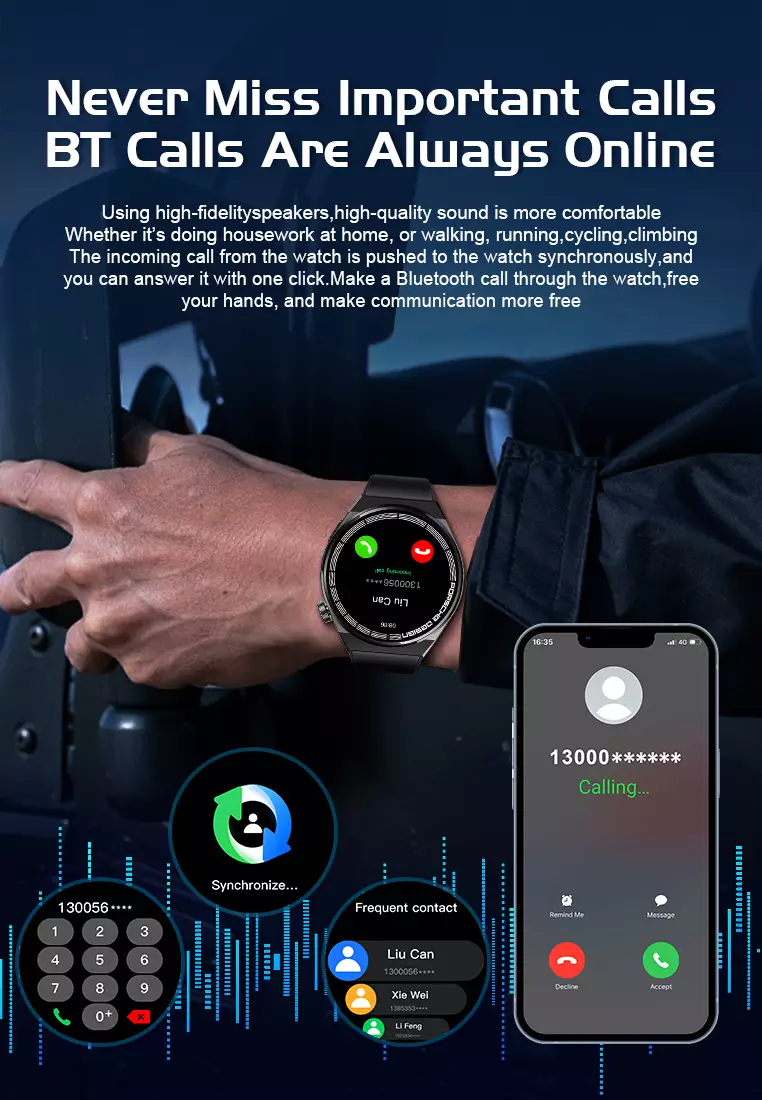 Smart Watch GT8 Hot Sale New Wireless Charger Full Touch Screen Jam Tangan Pintar perak hitam