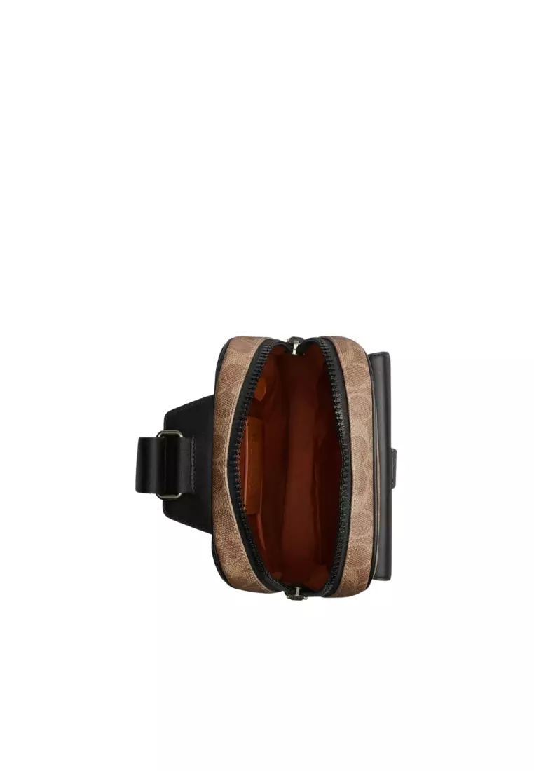 Buy Coach Coach Track Pack Crossbody Bag Signature Canvas In