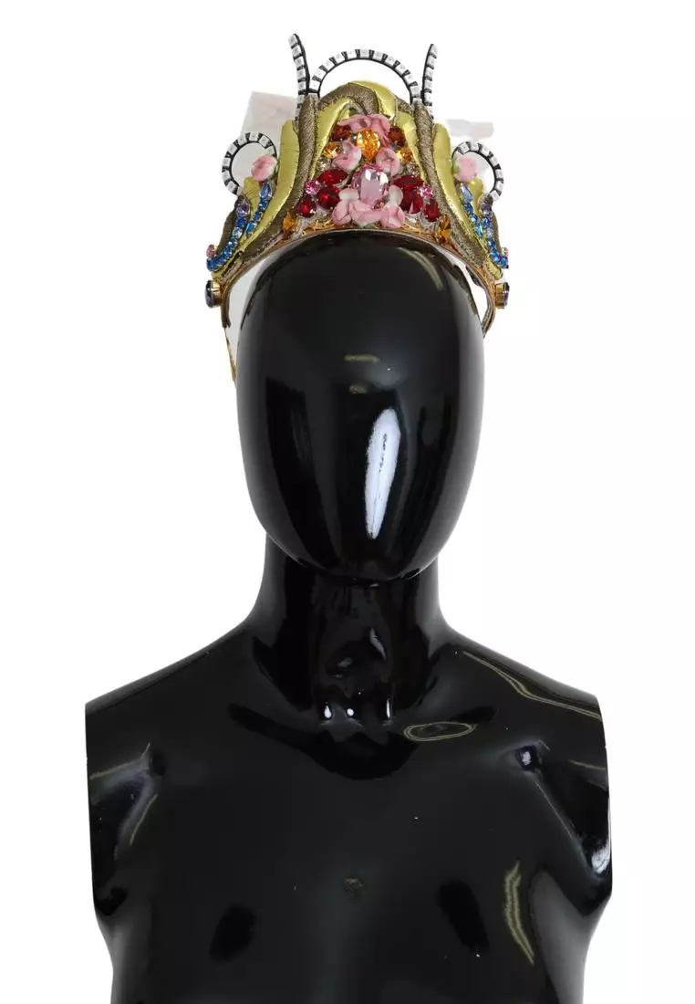 Buy Dolce Gabbana Dolce Gabbana Headband Crystal Flower 2025