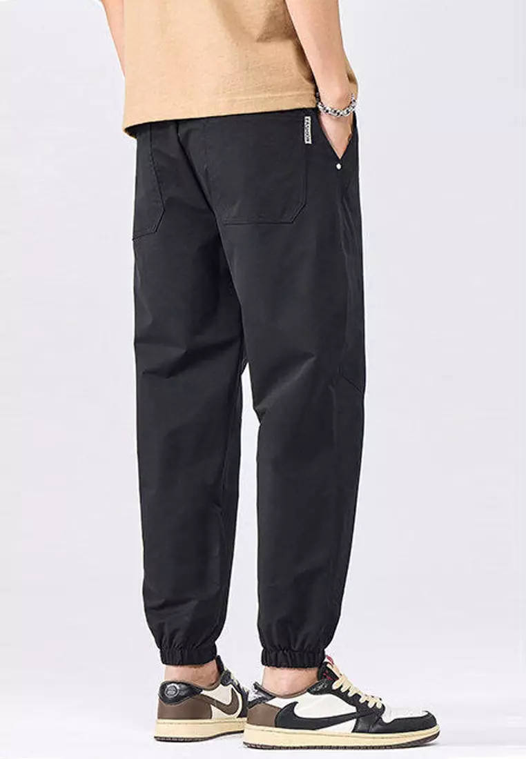 型男休閒束腳褲