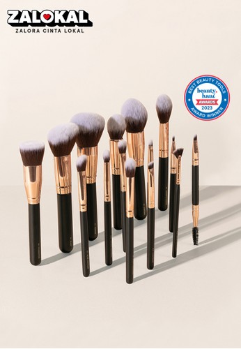 AERIS BEAUTE black THE ONYX 15 2.0 BRUSH COLLECTION E235DBE5EEFEA4GS_1
