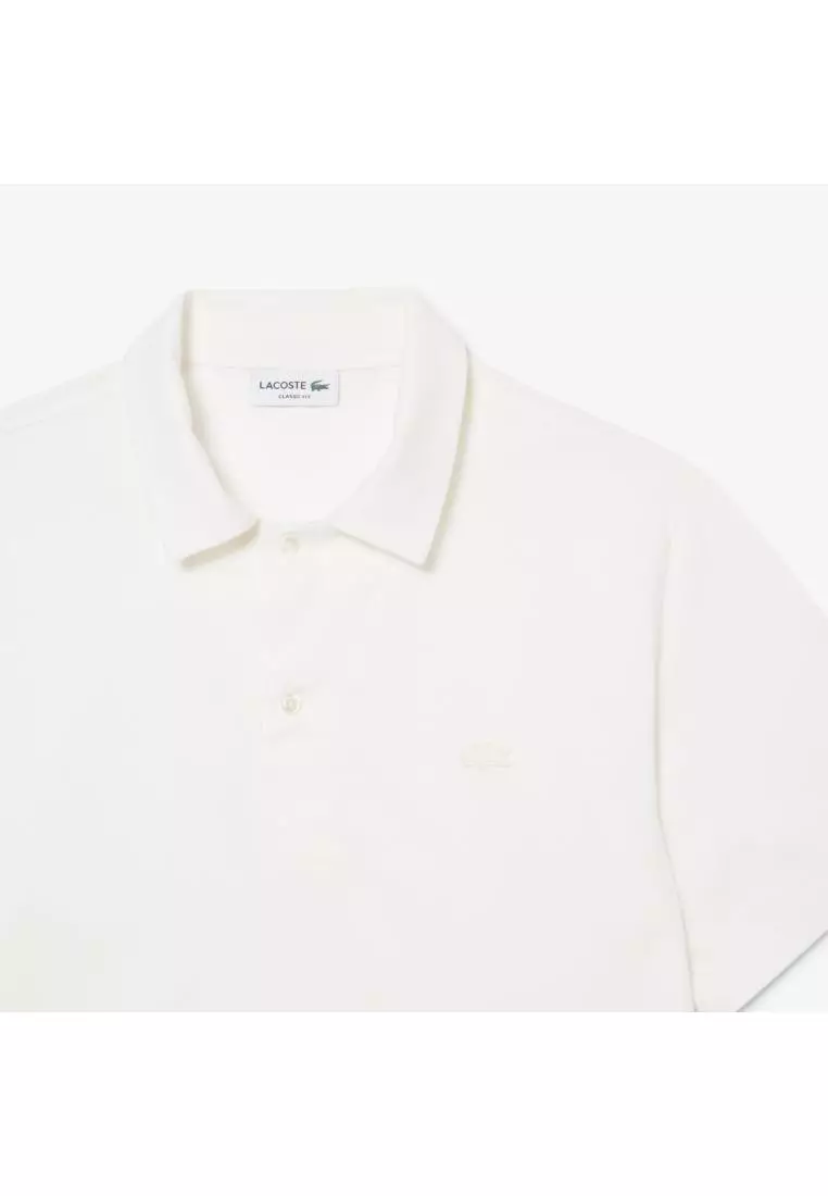 Paris Classic Fit Open Neck Embroidered Polo Shirt