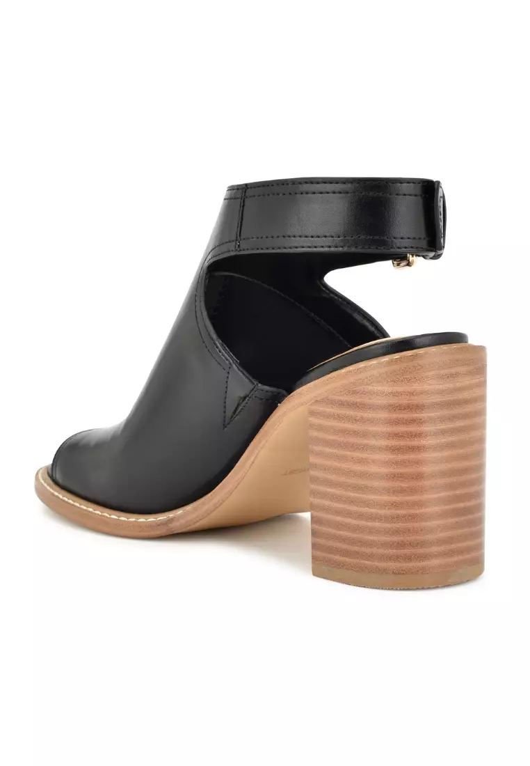 Nine West Open Toe Booties Peep Toe Ankle Boots New Arrivals