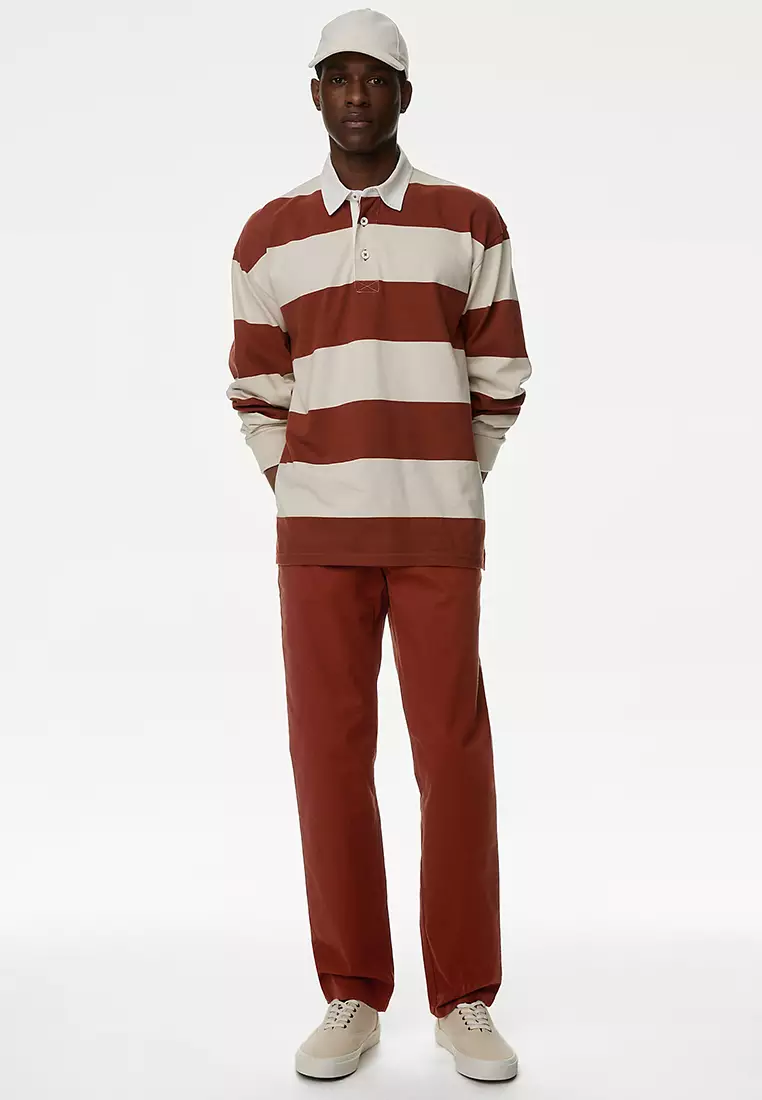 Regular Fit Stretch Chinos