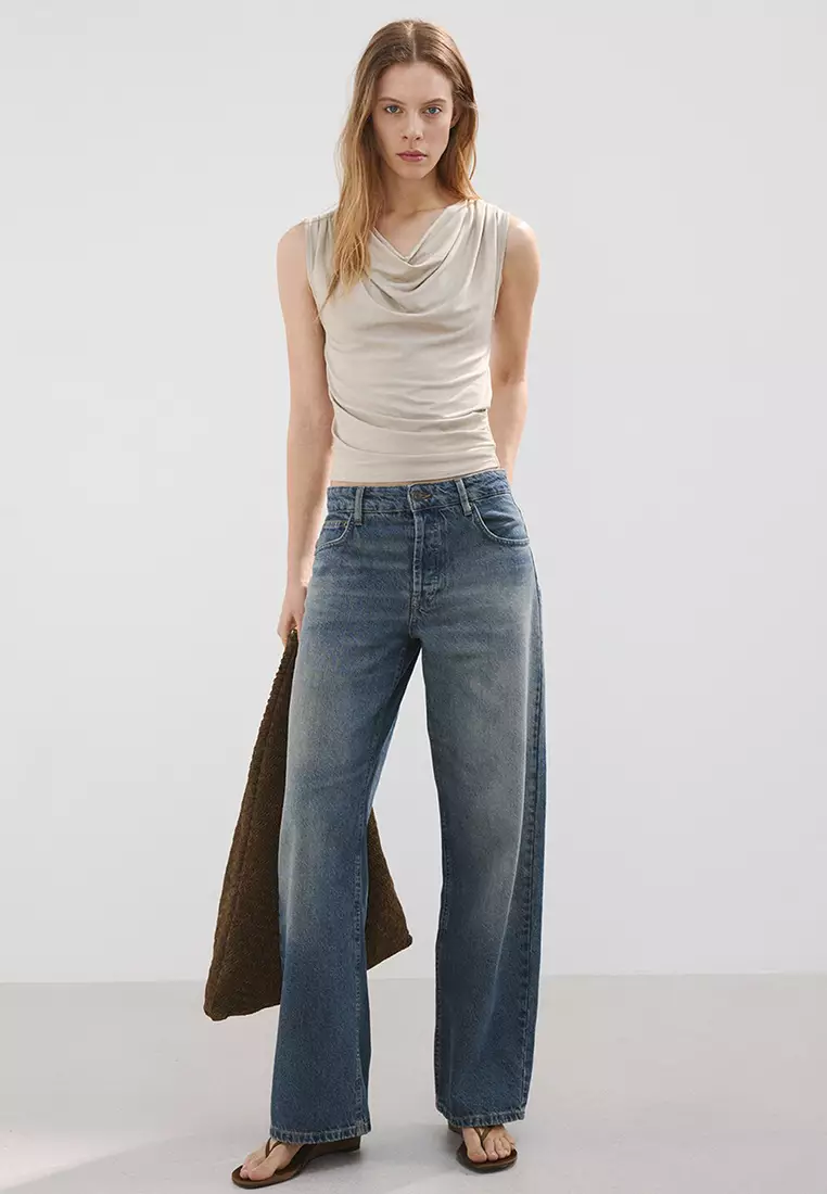 Straight Low-Waist Jeans