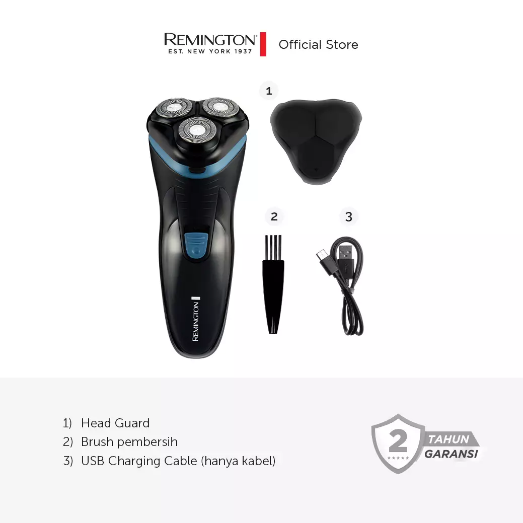 Remington R1 Style Series Rotary Shaver R1000