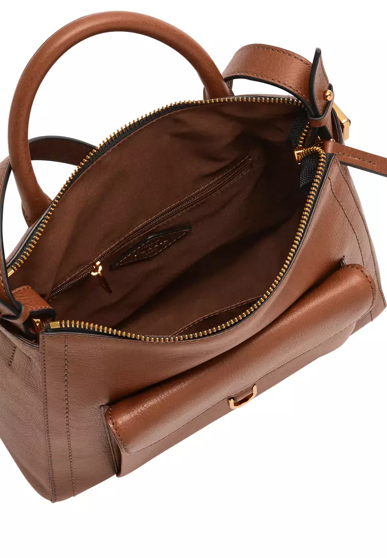 Buy Fossil Fossil Female's Parker brown Leather Backpacks ZB1797200 ...