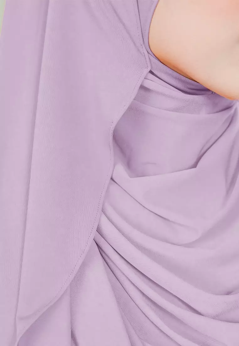 HIJAB INSTAN KELLY - PASTEL PURPLE