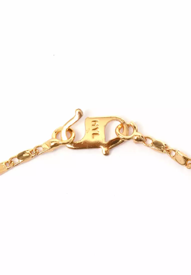 Kalung Aksesoris Wanita Bermotif Crystal Stone Design Casual Elegant Look - 088