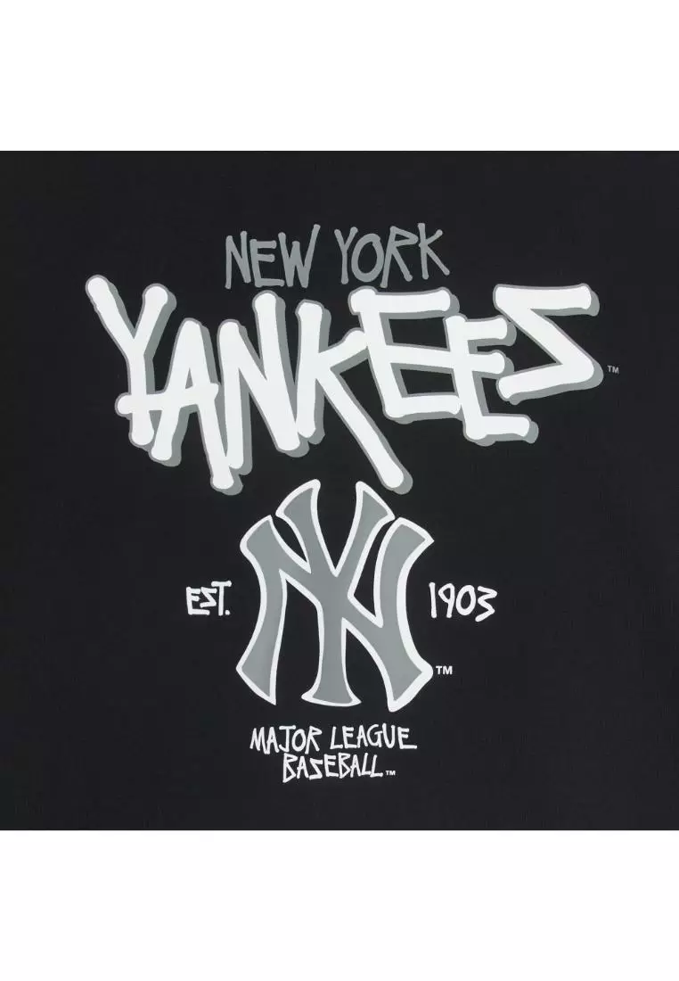 BASIC BIG LOGO MEGA OVER FIT T-SHIRTS NEW YORK YANKEES