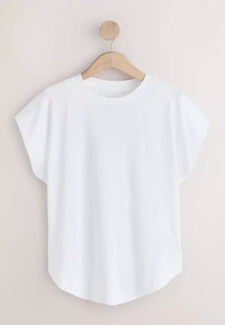 Cotton Modal Cap Sleeve TENCEL™ Modal Blend T-Shirt