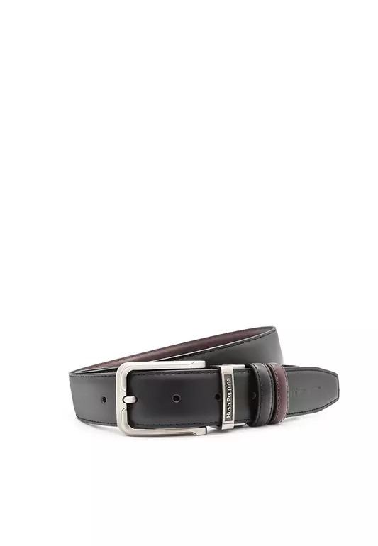 Damond Pin Clip Reversible Men's Belt