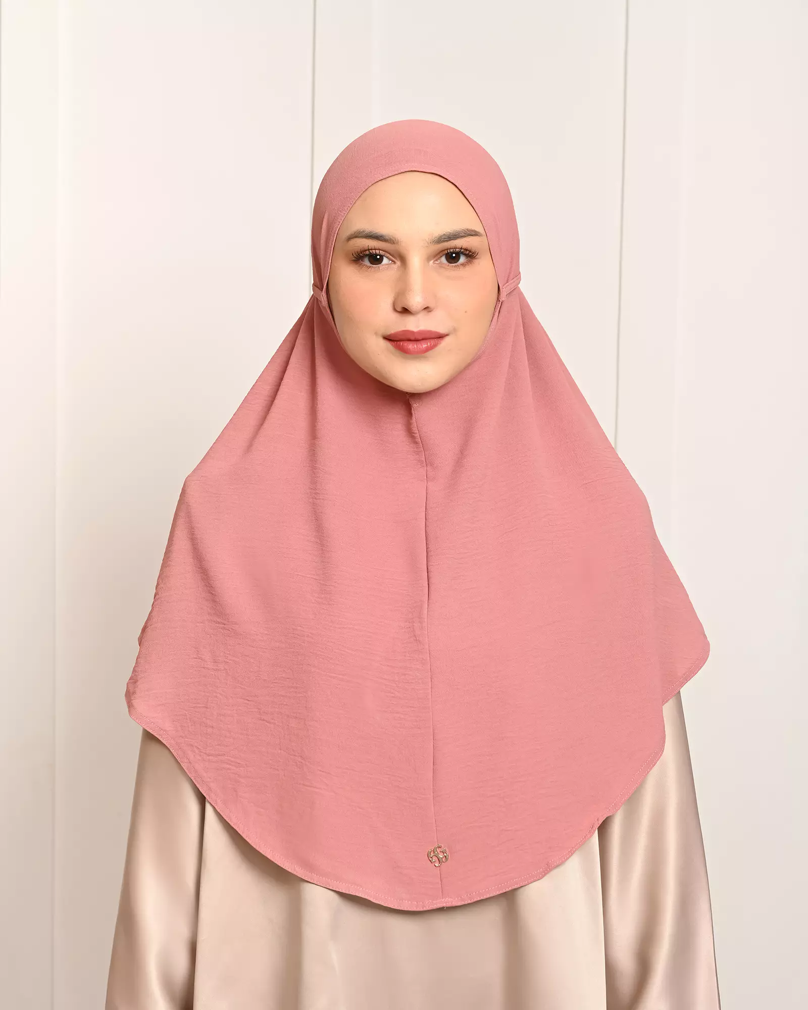 Geulis.id DAILY INSTANT BERGO (5 warna) Hijab - DUSTYPINK