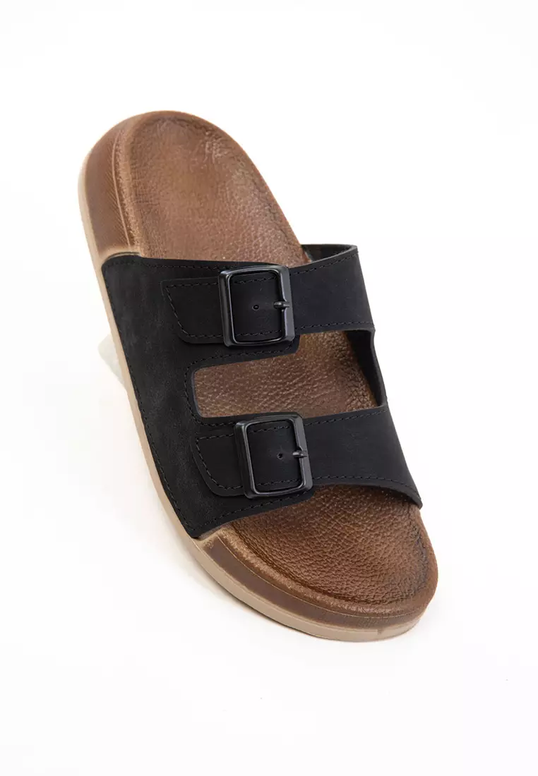 Black Unisex Slippers 20723