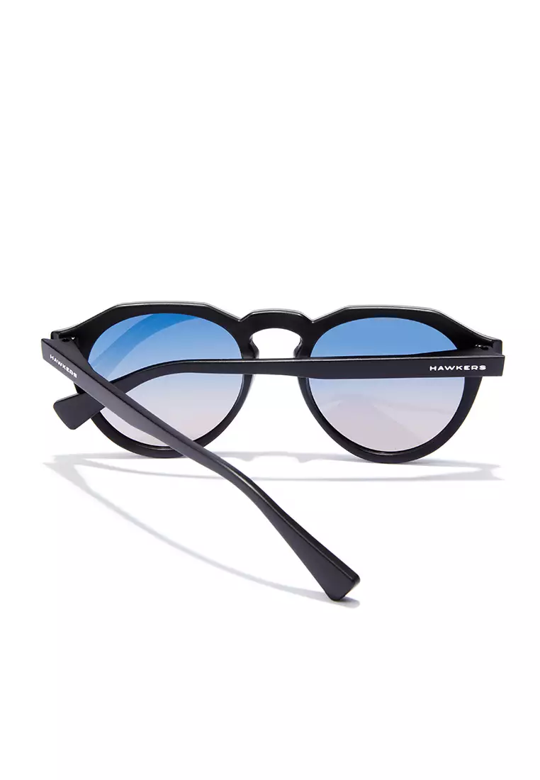 HAWKERS POLARIZED Black Peach WARWICK RAW. Sunglasses for Men and Women, Unisex. UV400 protection. Official product designed and made in Spain. HWRA21BITP