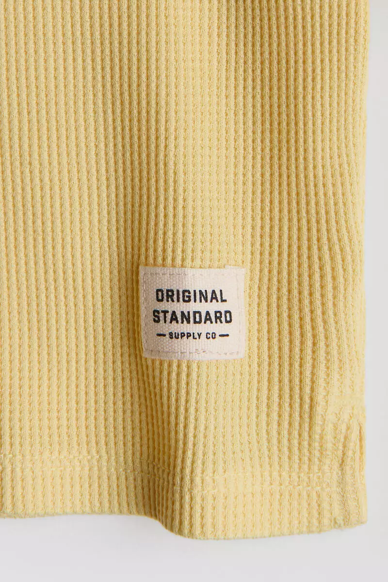2-piece waffled cotton set