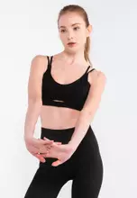 adidas Yoga Studio Luxe Light-Support Bra - Black