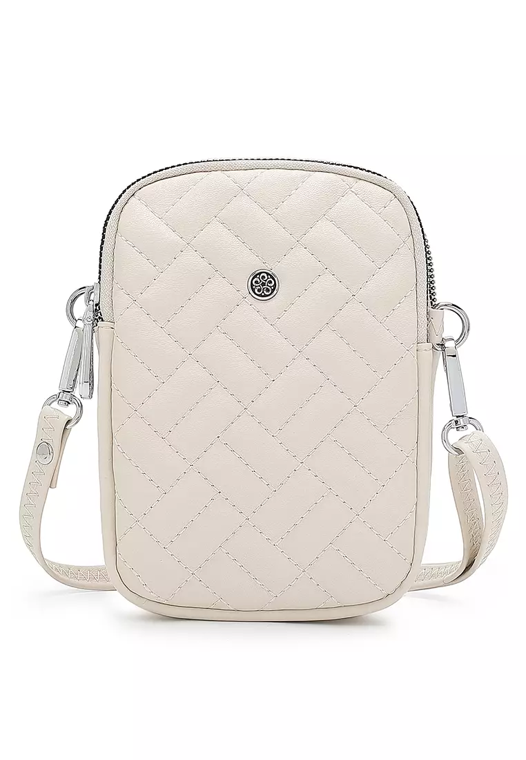 Sling bag off on sale white