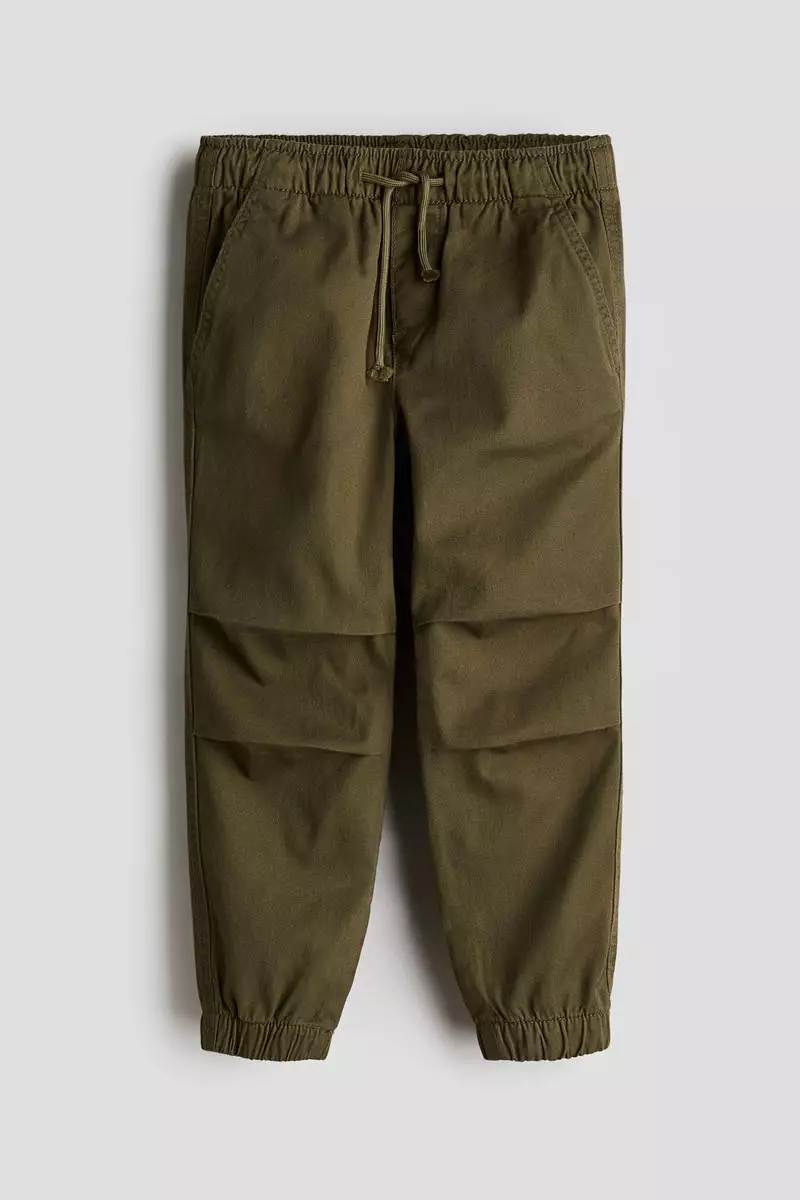 H&m twill joggers on sale