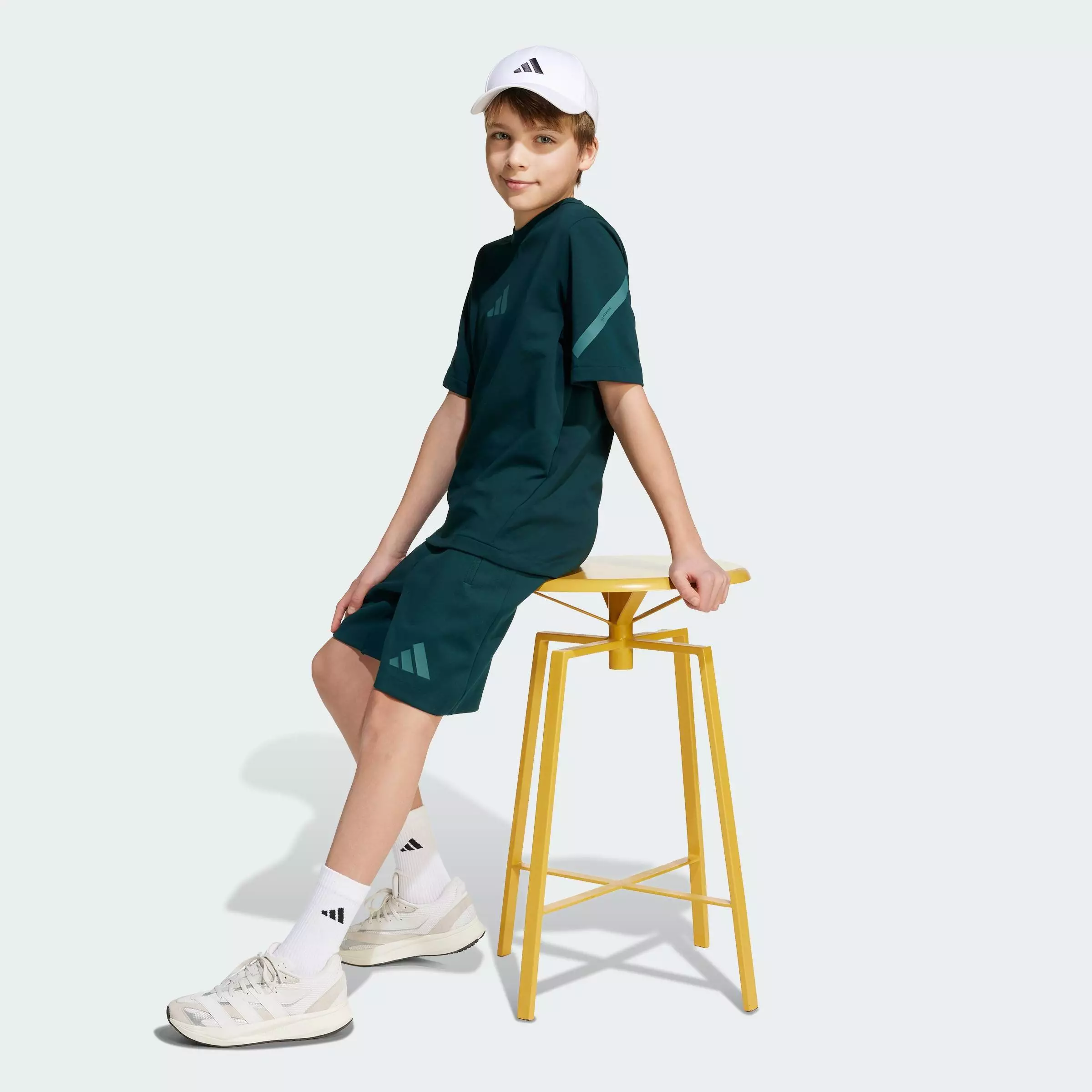 Lifestyle Z.N.E. Shorts Kids Unisex Green JW2413