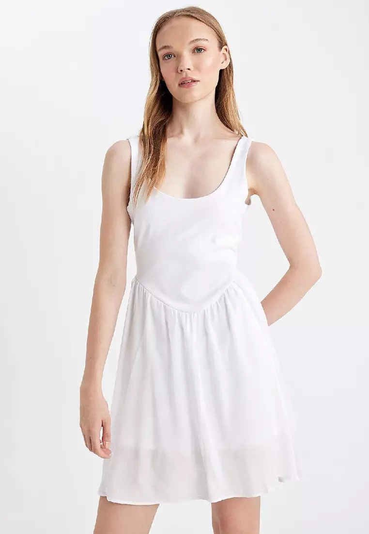 Gathered Waist Dress