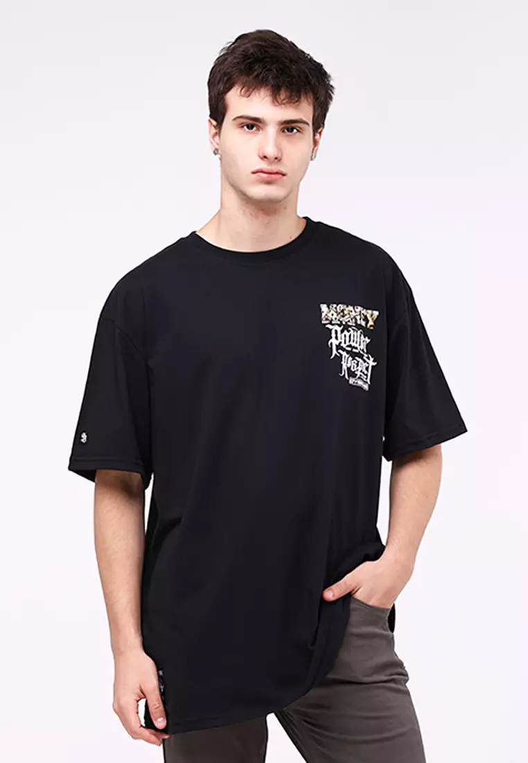 Buy Dyse One Round Neck Loose Fit T-Shirt 2025 Online ZALORA