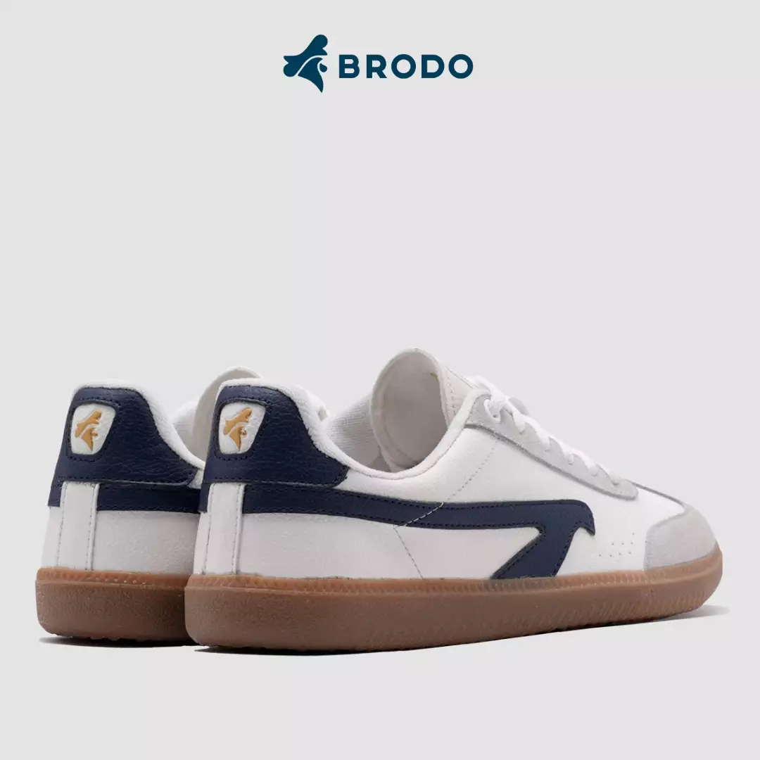 BRODO - Sneakers Ace Tango White Navy GS