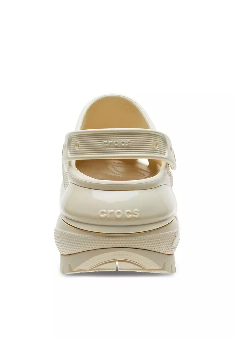 Crocs Unisex Classic Mega Crush Clog Bone
