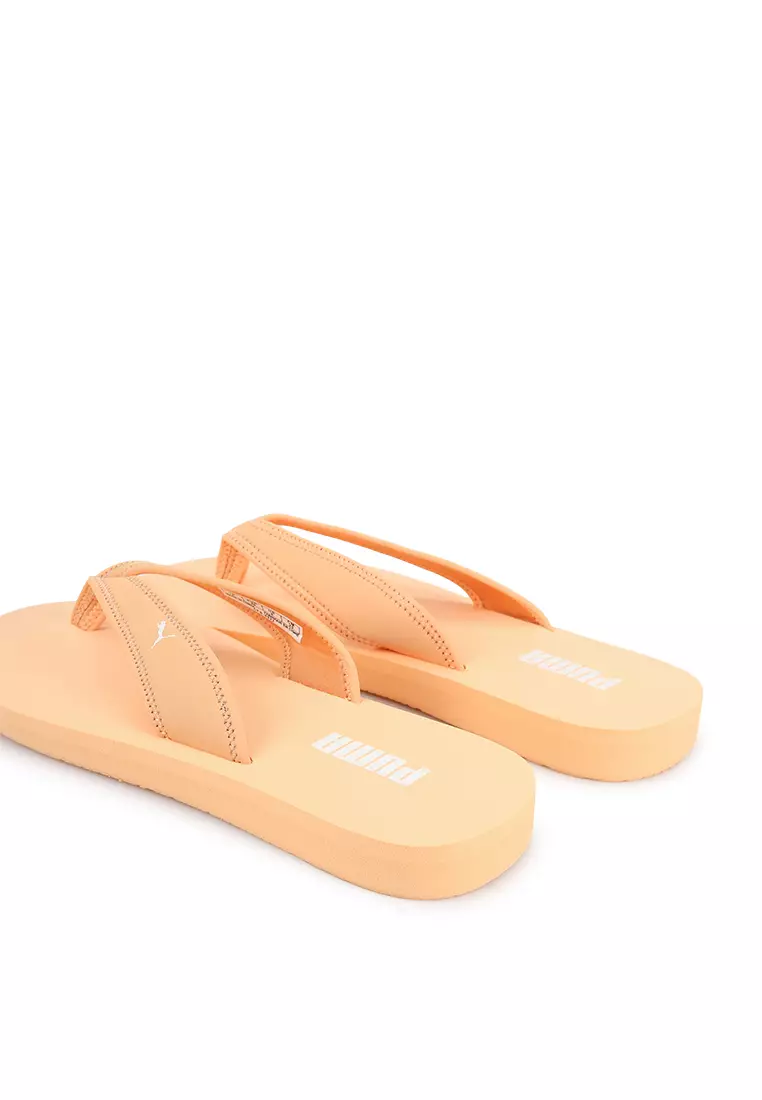 Puma sandals sales women orange