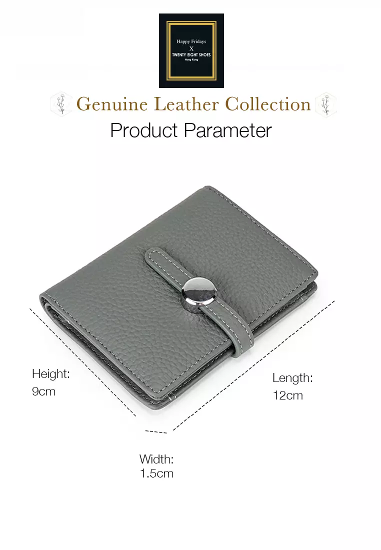 Full Grain Leather Bi-fold Wallet JW YT-5153