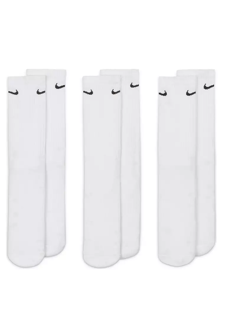 Everyday Cushioned Crew Socks 3-Pack