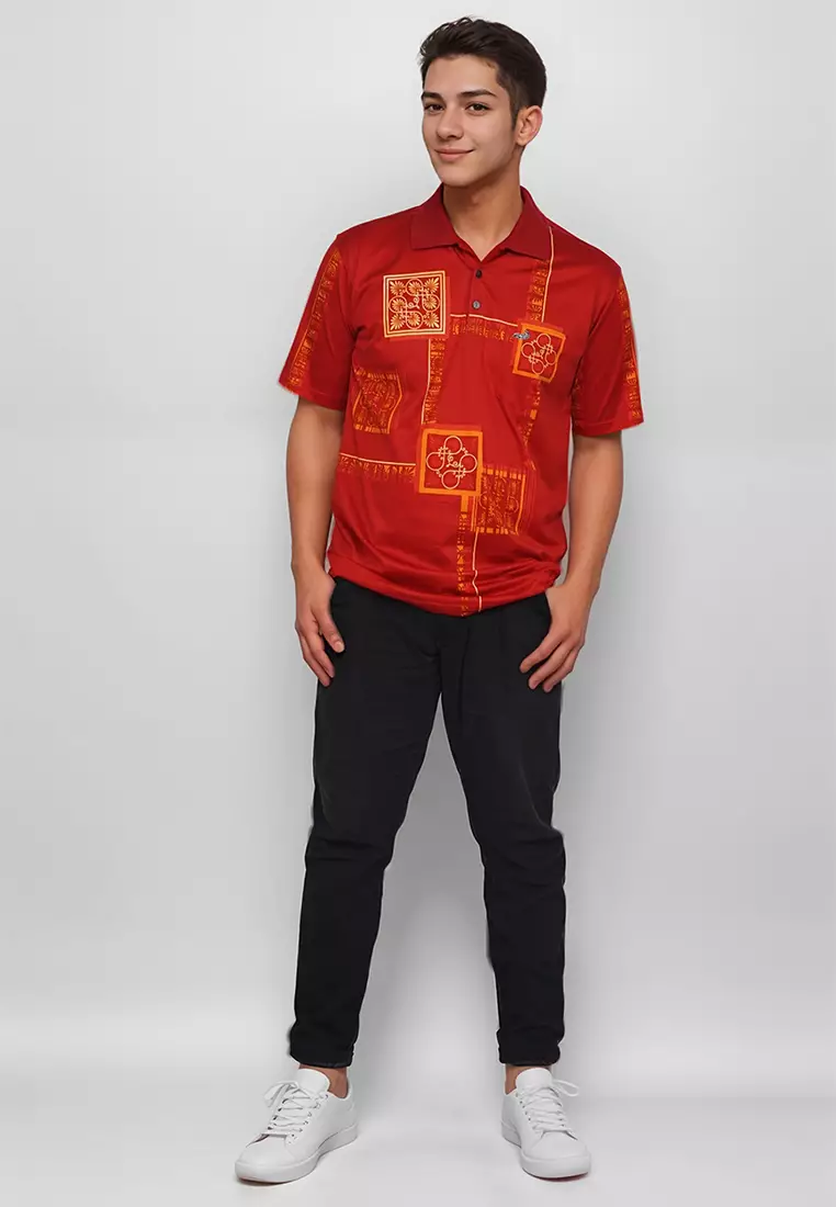 Crocodile DIAMOND 1853 | Kaos Kerah Premium Pria Polo Shirt | Relax fit