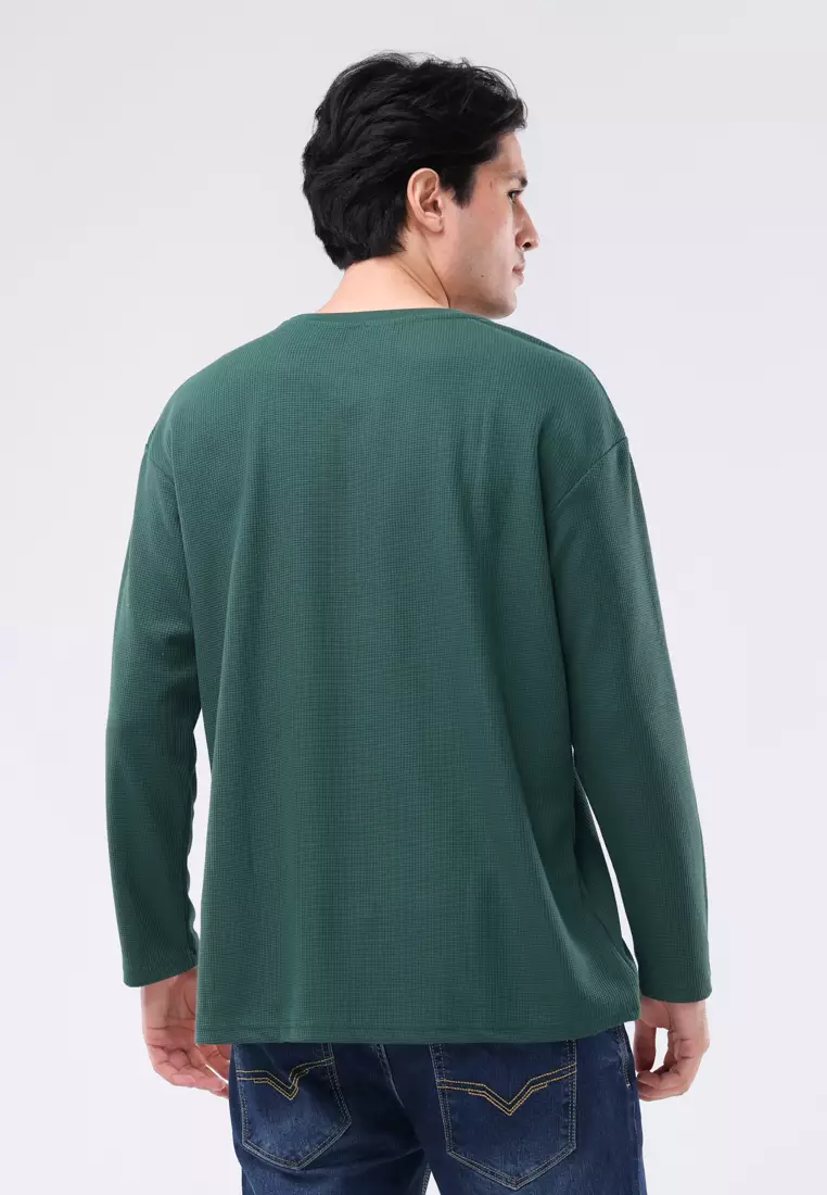 Round Neck Long Sleeves Comfort Fit
