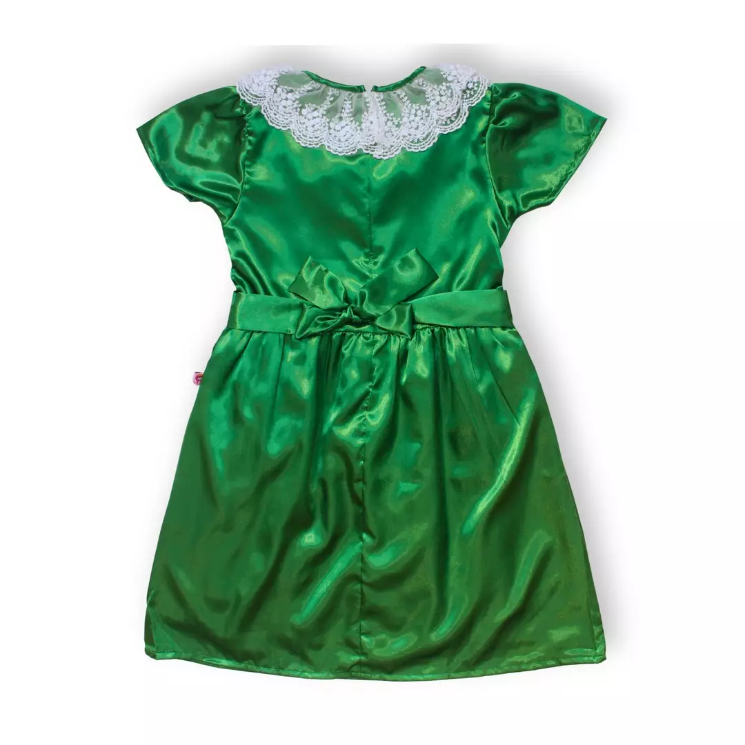 Dress Anak Perempuan Hijau/ Girls Dress Green/ RJG Cherry Belle