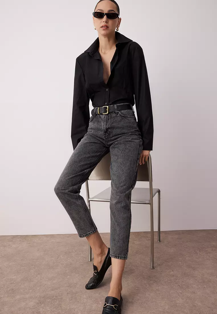 High Waist Mom Jeans