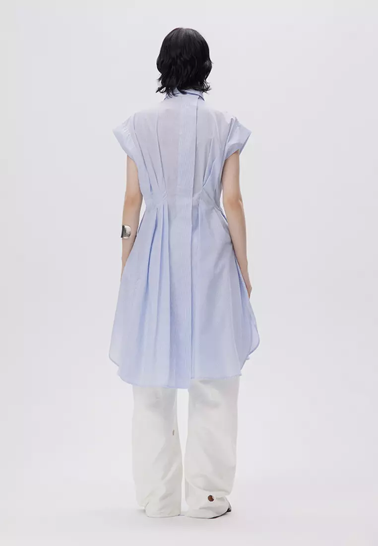 JNBY女士無袖長款連衣裙