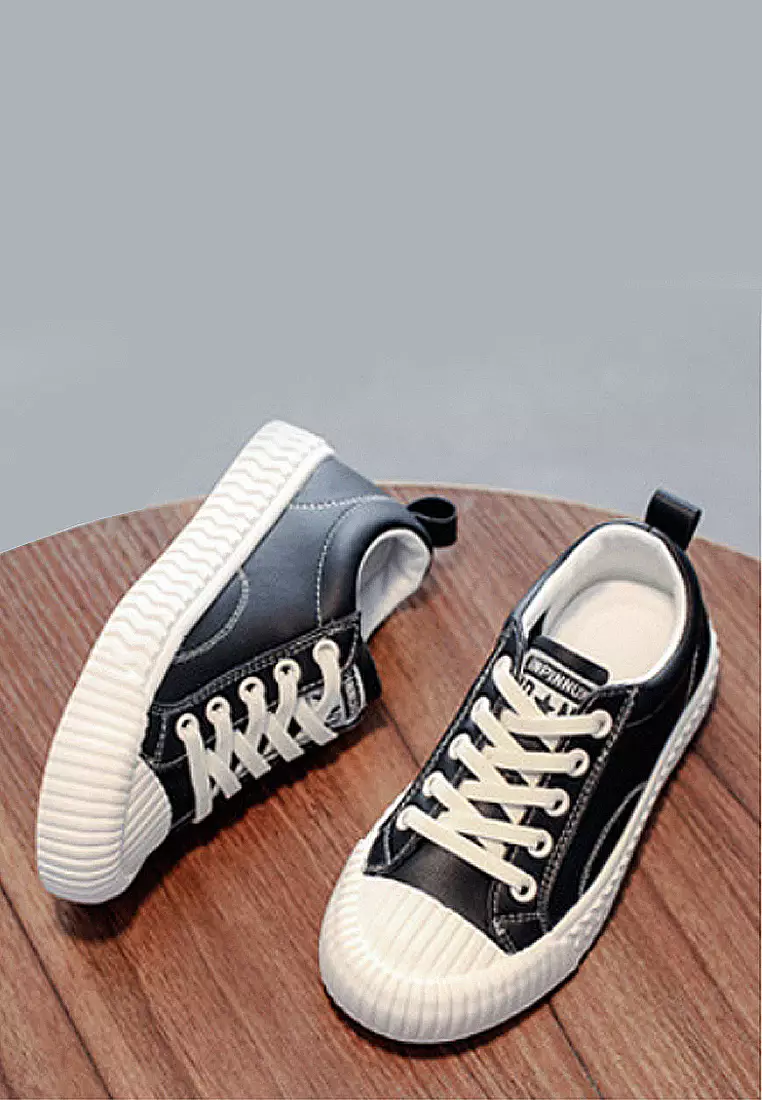 VANSA Comfortable Leather Sneakers VSK-T727