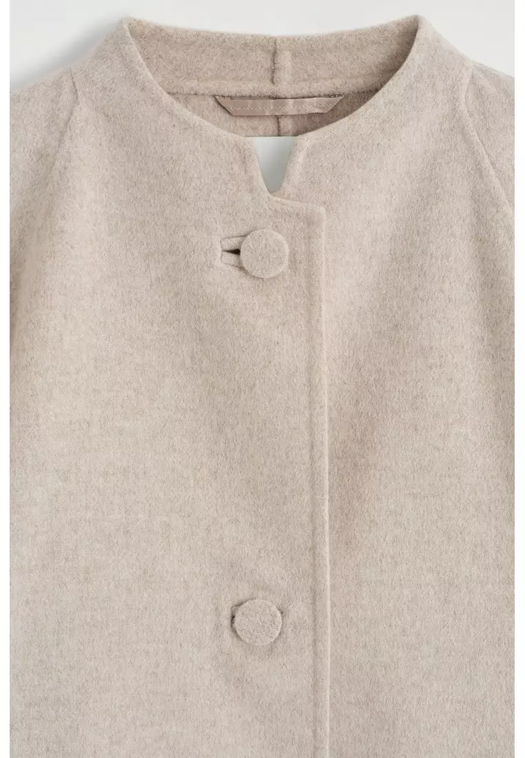 Buy COS ROUNDED DOUBLE-FACED WOOL JACKET 2026 Online | ZALORA