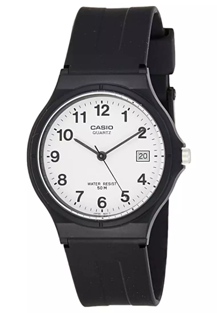 Casio - Jam Tangan Pria - Black - Resin Strap - MW-59-7BVDF