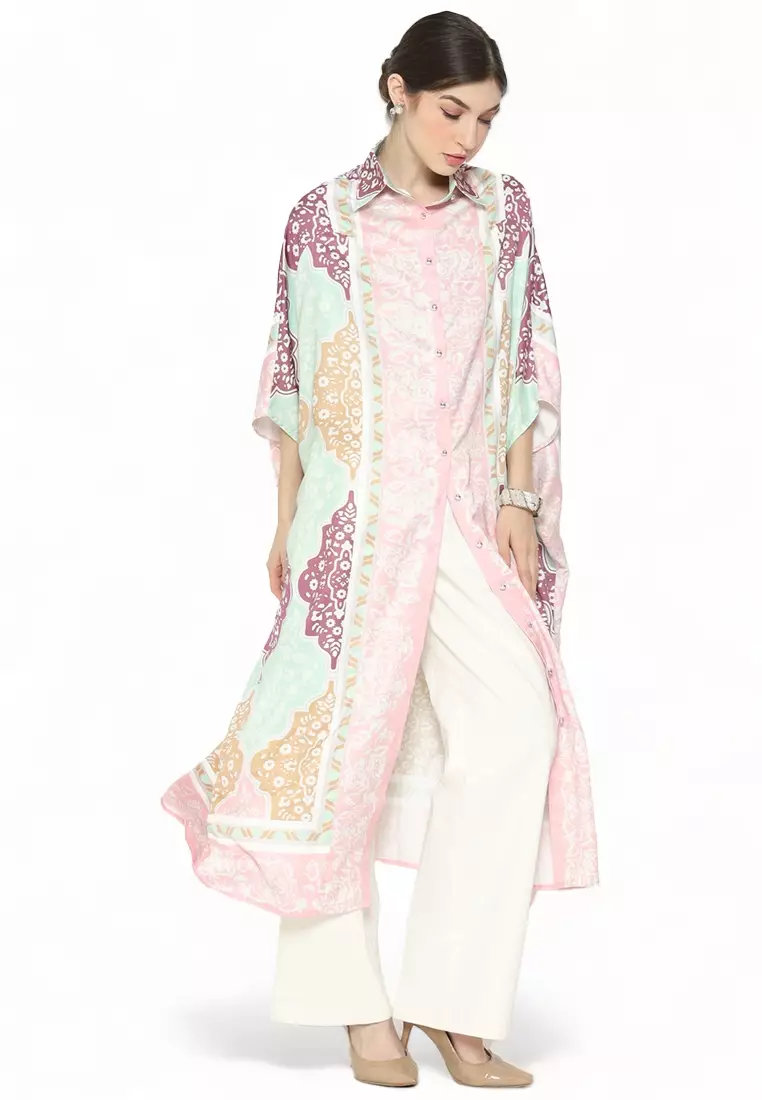 Kanzi Collared Kaftan
