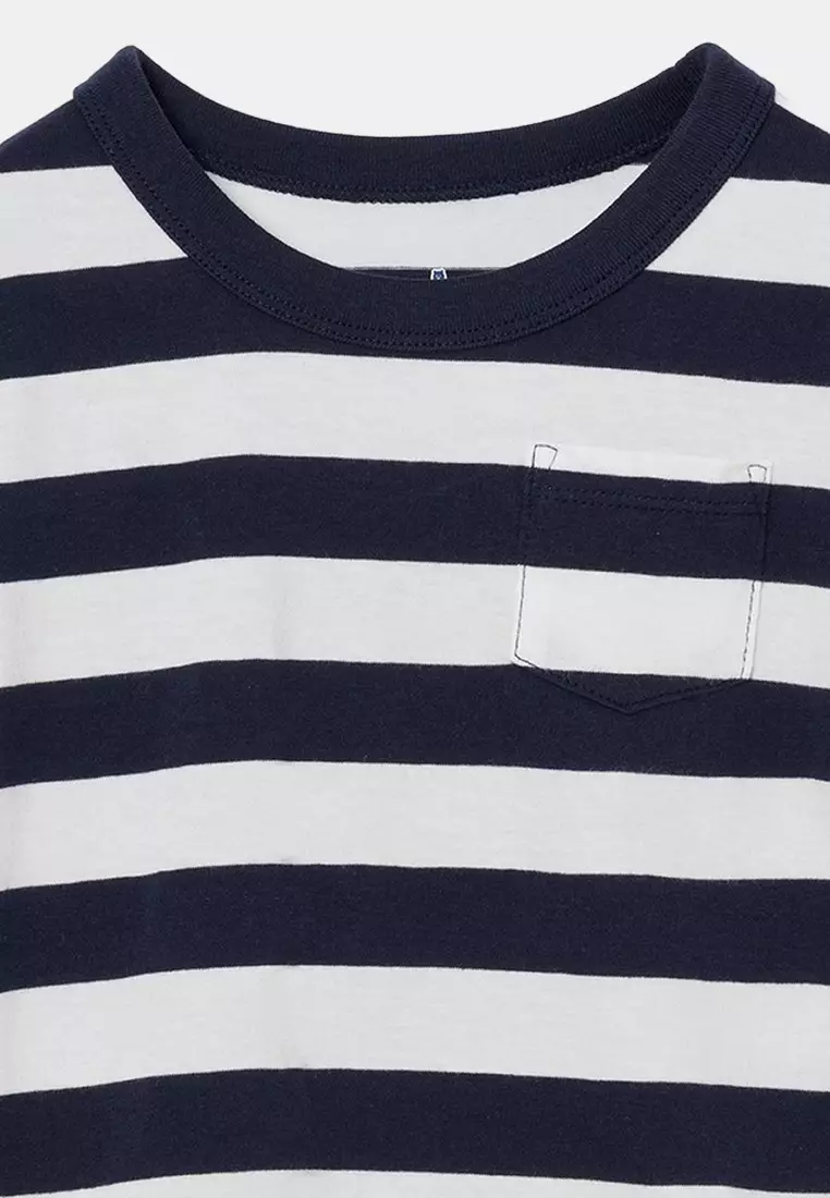 Brannan Favorite Striped Pocket T-Shirt
