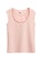 iROO pink Basic Vest With Necklace 167A0AA2180A23GS_5